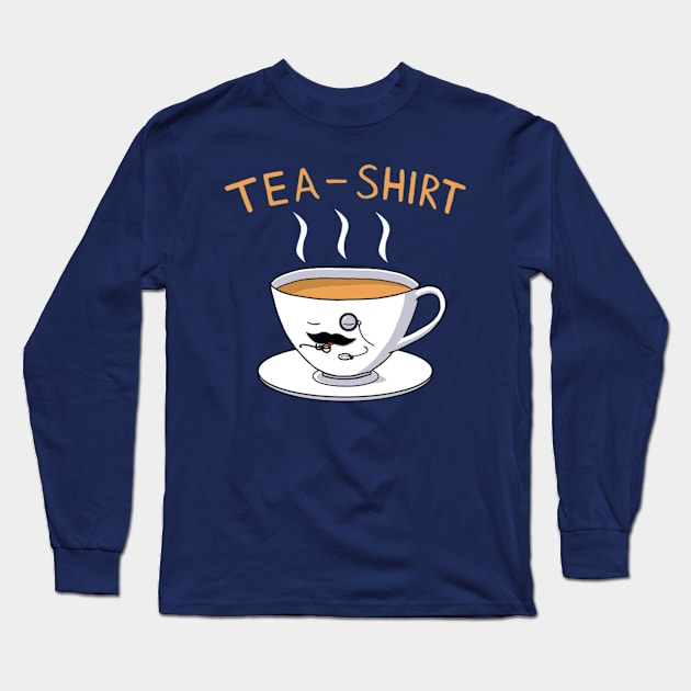 Tea Shirt Long Sleeve T-Shirt by mlovemia3x2